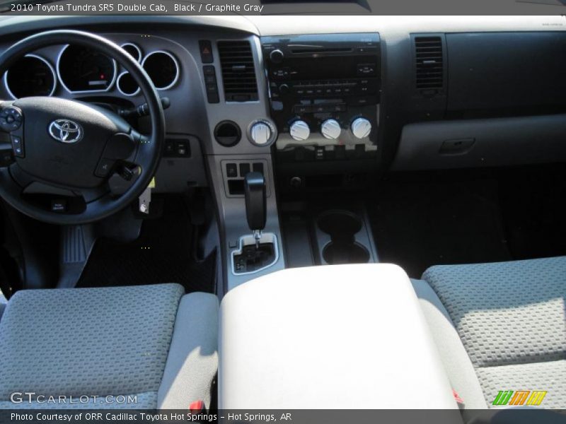 Black / Graphite Gray 2010 Toyota Tundra SR5 Double Cab