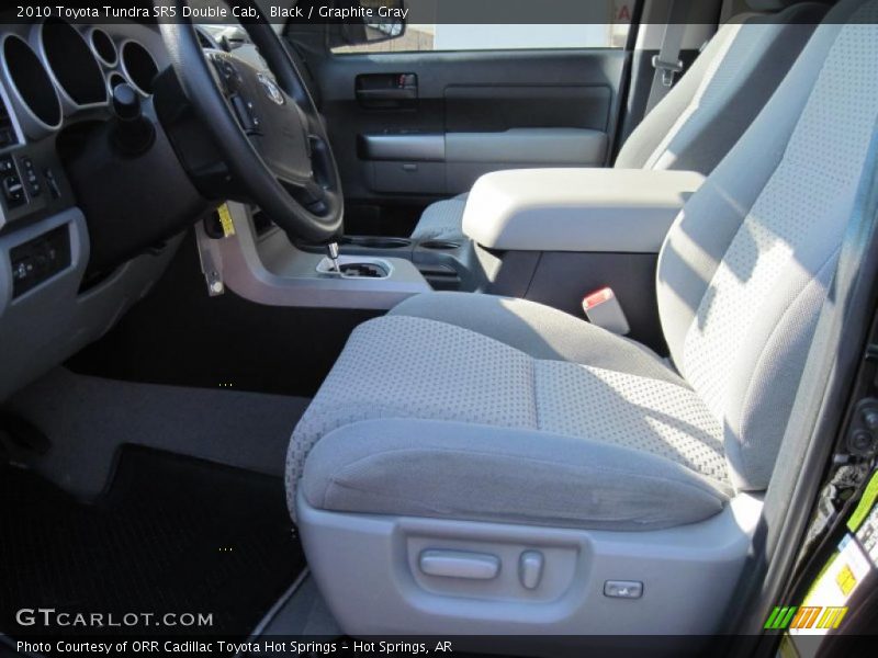 Black / Graphite Gray 2010 Toyota Tundra SR5 Double Cab