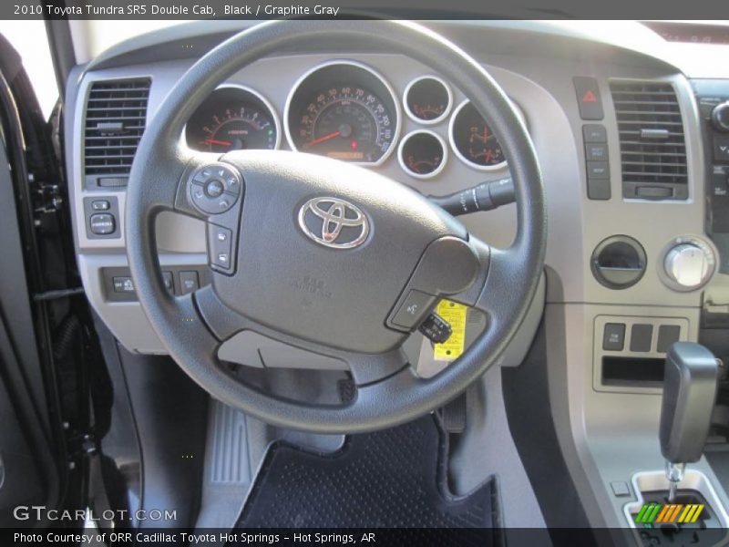 Black / Graphite Gray 2010 Toyota Tundra SR5 Double Cab