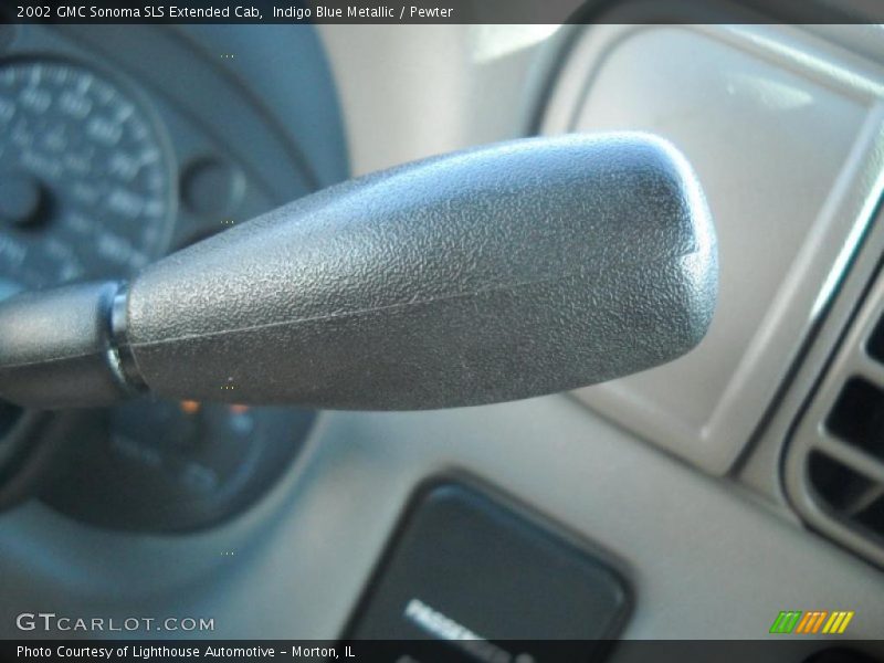 Indigo Blue Metallic / Pewter 2002 GMC Sonoma SLS Extended Cab