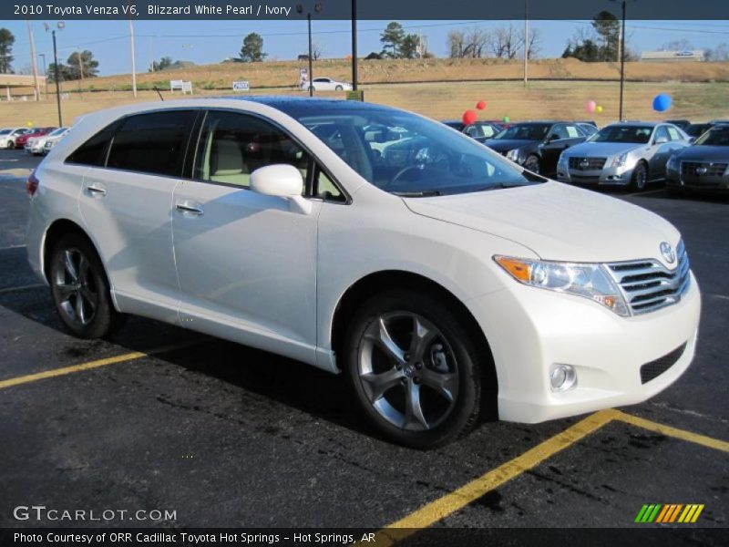 Blizzard White Pearl / Ivory 2010 Toyota Venza V6