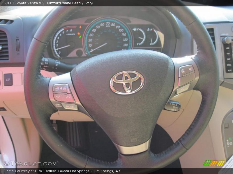 Blizzard White Pearl / Ivory 2010 Toyota Venza V6