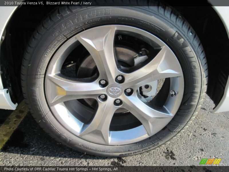 Blizzard White Pearl / Ivory 2010 Toyota Venza V6