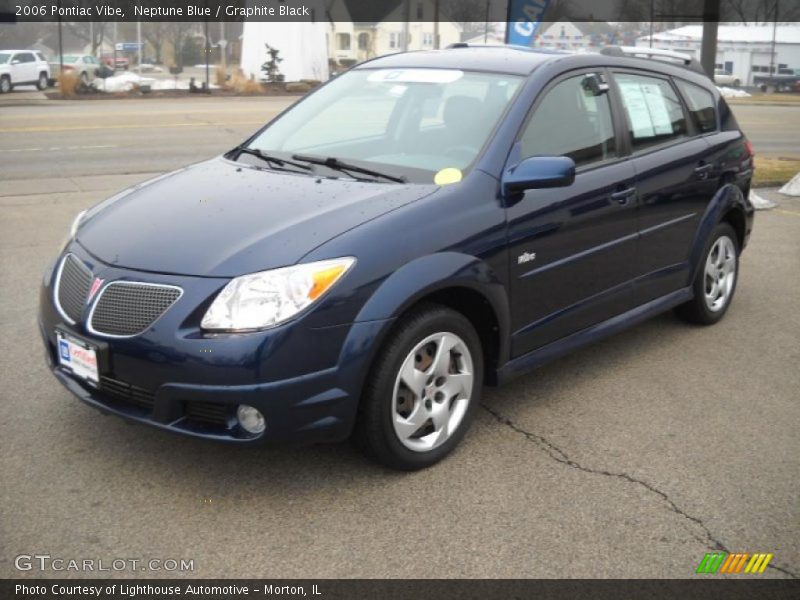 Neptune Blue / Graphite Black 2006 Pontiac Vibe