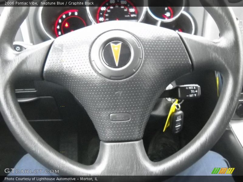 Neptune Blue / Graphite Black 2006 Pontiac Vibe