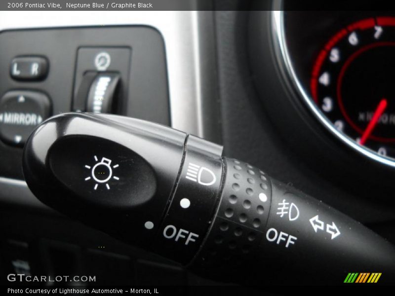 Neptune Blue / Graphite Black 2006 Pontiac Vibe