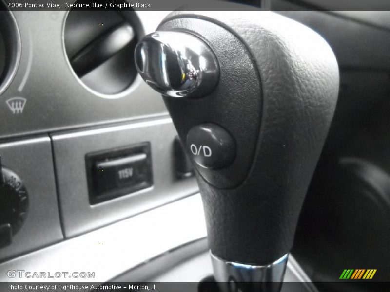 Neptune Blue / Graphite Black 2006 Pontiac Vibe