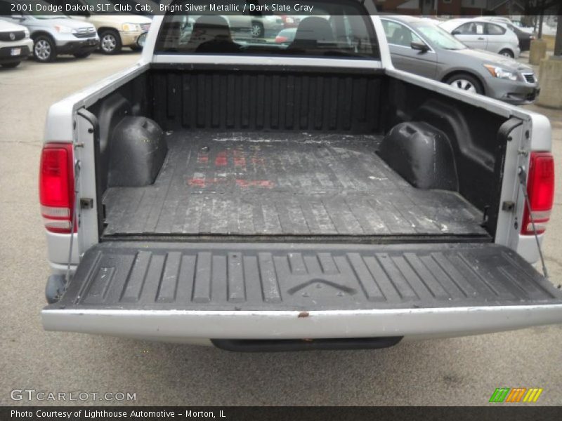 Bright Silver Metallic / Dark Slate Gray 2001 Dodge Dakota SLT Club Cab