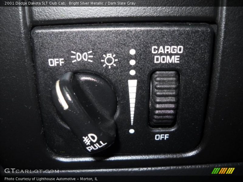 Bright Silver Metallic / Dark Slate Gray 2001 Dodge Dakota SLT Club Cab