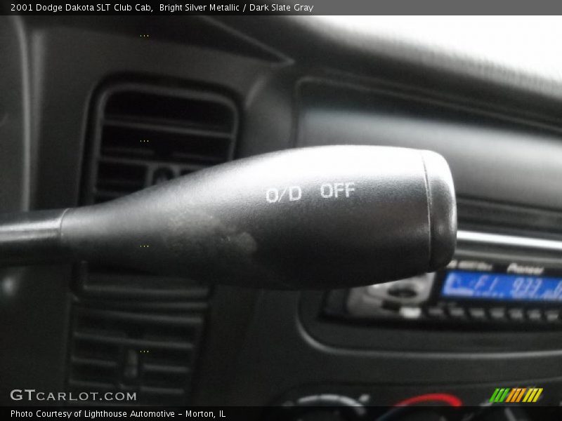 Bright Silver Metallic / Dark Slate Gray 2001 Dodge Dakota SLT Club Cab