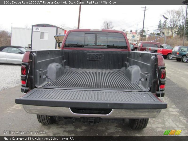 Dark Garnet Red Pearl / Mist Gray 2001 Dodge Ram 1500 SLT Regular Cab 4x4