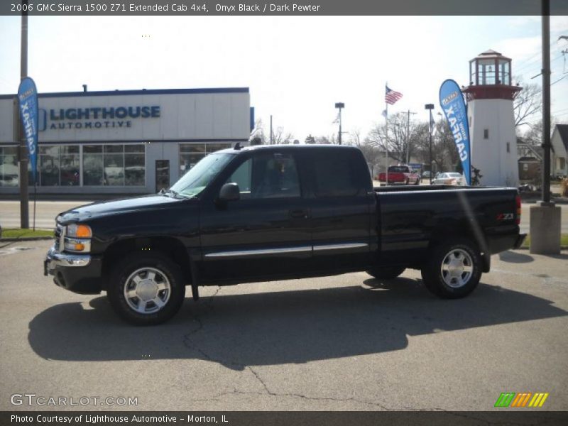 Onyx Black / Dark Pewter 2006 GMC Sierra 1500 Z71 Extended Cab 4x4