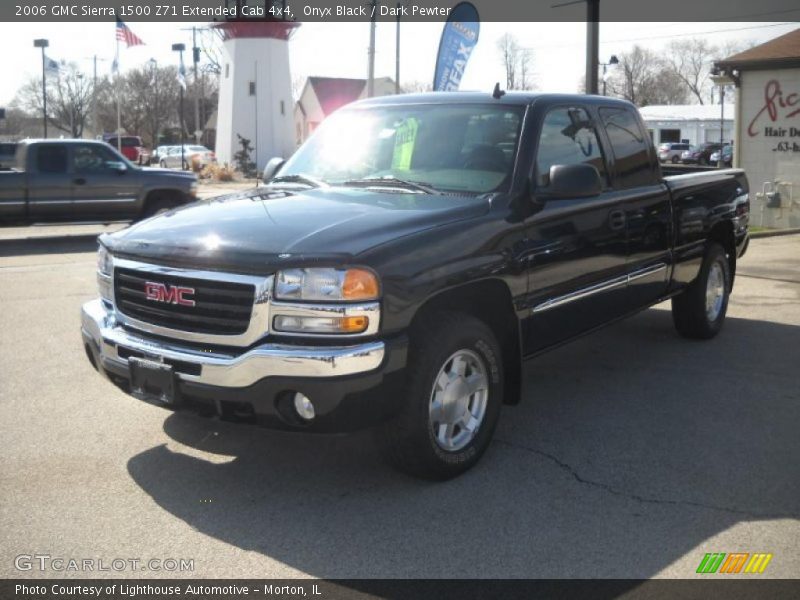 Onyx Black / Dark Pewter 2006 GMC Sierra 1500 Z71 Extended Cab 4x4