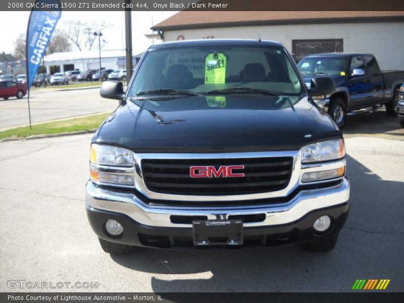 Onyx Black / Dark Pewter 2006 GMC Sierra 1500 Z71 Extended Cab 4x4