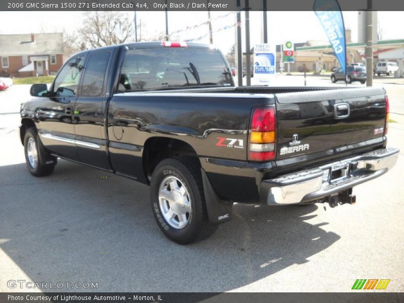 Onyx Black / Dark Pewter 2006 GMC Sierra 1500 Z71 Extended Cab 4x4