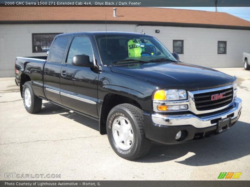 Onyx Black / Dark Pewter 2006 GMC Sierra 1500 Z71 Extended Cab 4x4