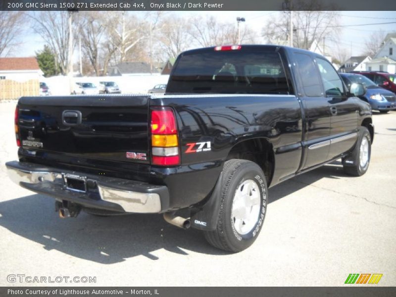 Onyx Black / Dark Pewter 2006 GMC Sierra 1500 Z71 Extended Cab 4x4