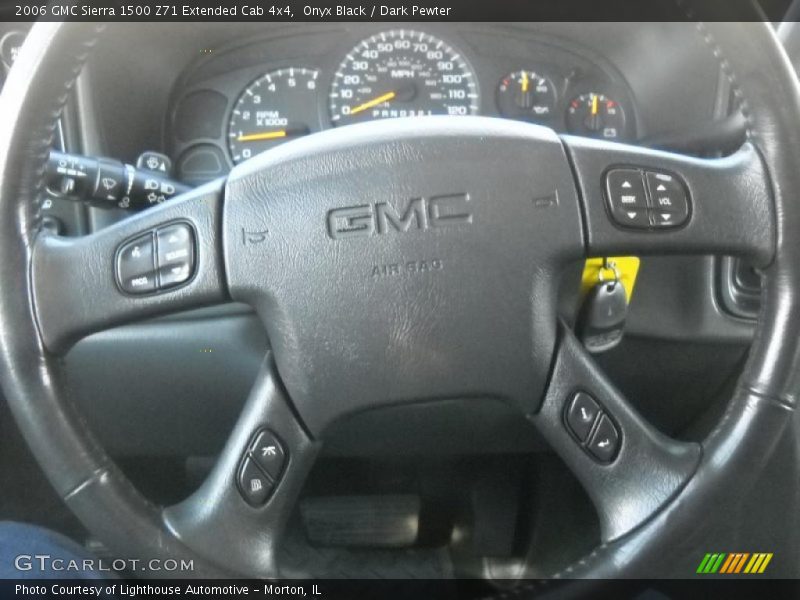 Onyx Black / Dark Pewter 2006 GMC Sierra 1500 Z71 Extended Cab 4x4