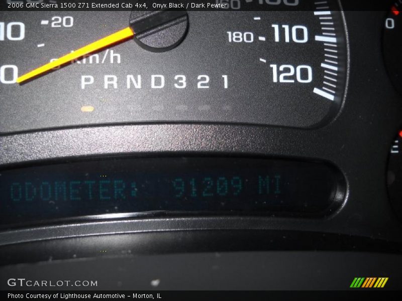 Onyx Black / Dark Pewter 2006 GMC Sierra 1500 Z71 Extended Cab 4x4
