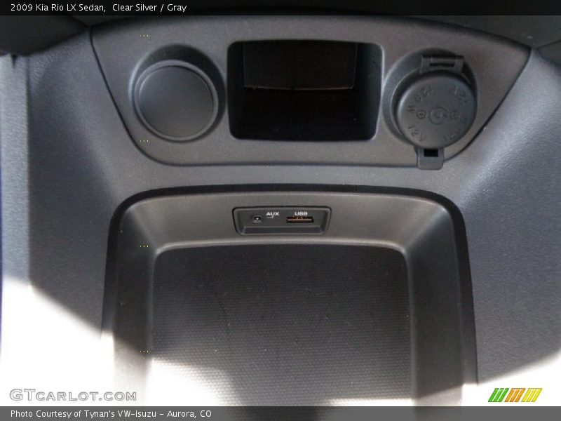 Clear Silver / Gray 2009 Kia Rio LX Sedan