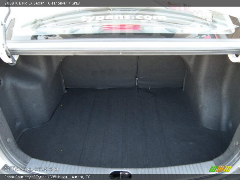 Clear Silver / Gray 2009 Kia Rio LX Sedan