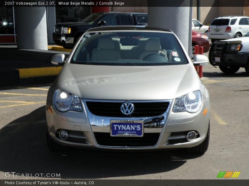 Wheat Beige Metallic / Cornsilk Beige 2007 Volkswagen Eos 2.0T