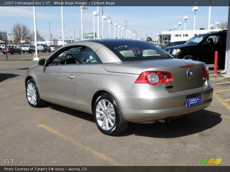 Wheat Beige Metallic / Cornsilk Beige 2007 Volkswagen Eos 2.0T