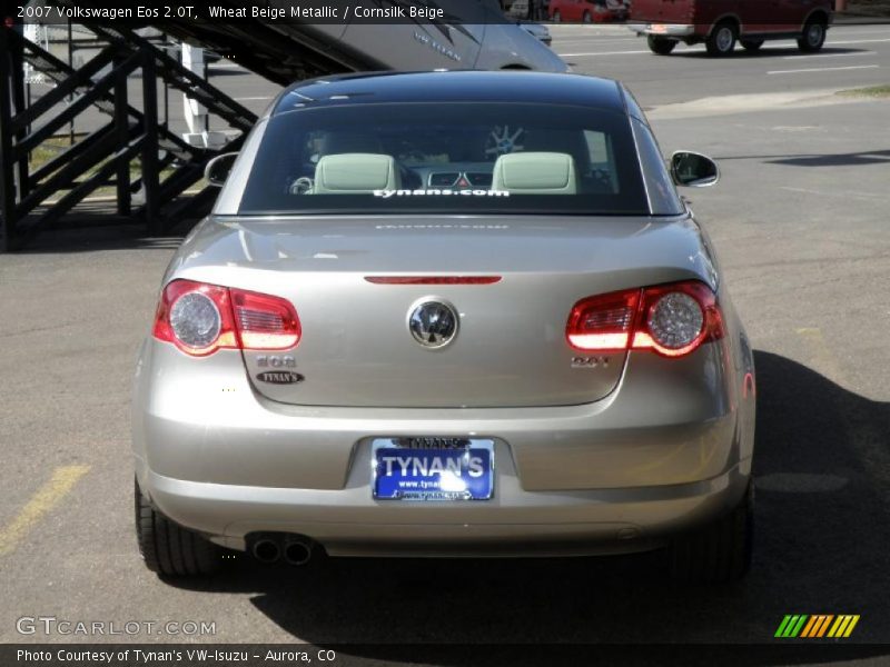 Wheat Beige Metallic / Cornsilk Beige 2007 Volkswagen Eos 2.0T