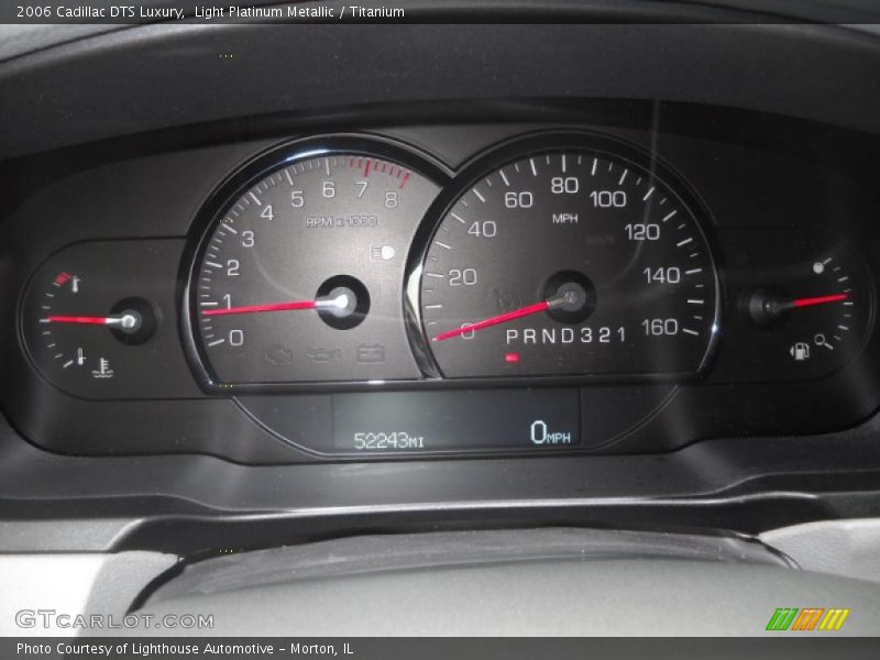 Light Platinum Metallic / Titanium 2006 Cadillac DTS Luxury
