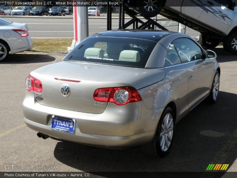 Wheat Beige Metallic / Cornsilk Beige 2007 Volkswagen Eos 2.0T