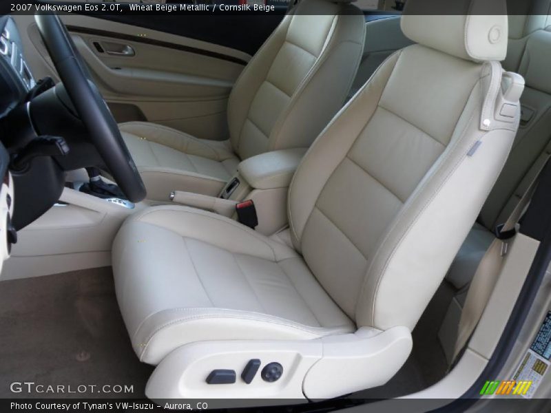 Wheat Beige Metallic / Cornsilk Beige 2007 Volkswagen Eos 2.0T