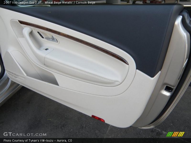 Wheat Beige Metallic / Cornsilk Beige 2007 Volkswagen Eos 2.0T