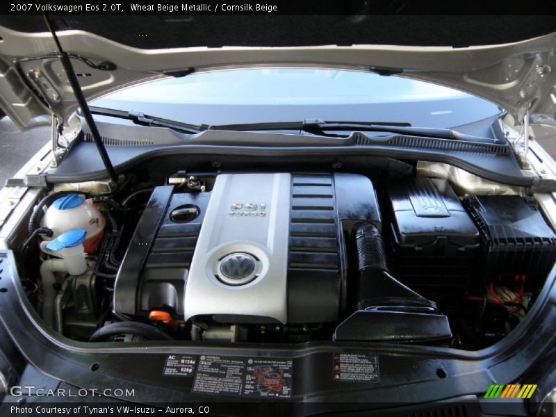 Wheat Beige Metallic / Cornsilk Beige 2007 Volkswagen Eos 2.0T
