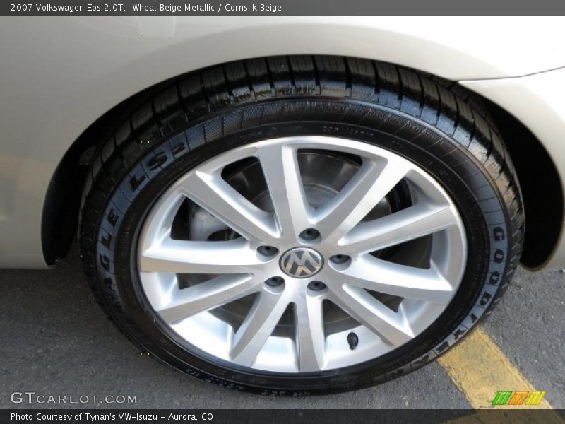 Wheat Beige Metallic / Cornsilk Beige 2007 Volkswagen Eos 2.0T