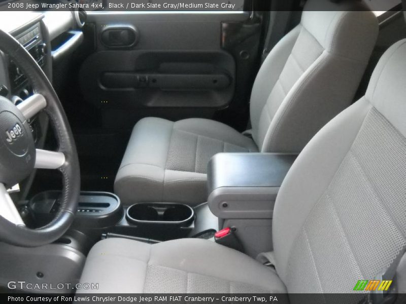Black / Dark Slate Gray/Medium Slate Gray 2008 Jeep Wrangler Sahara 4x4