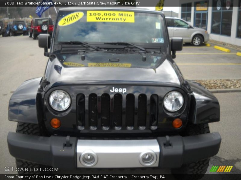 Black / Dark Slate Gray/Medium Slate Gray 2008 Jeep Wrangler Sahara 4x4
