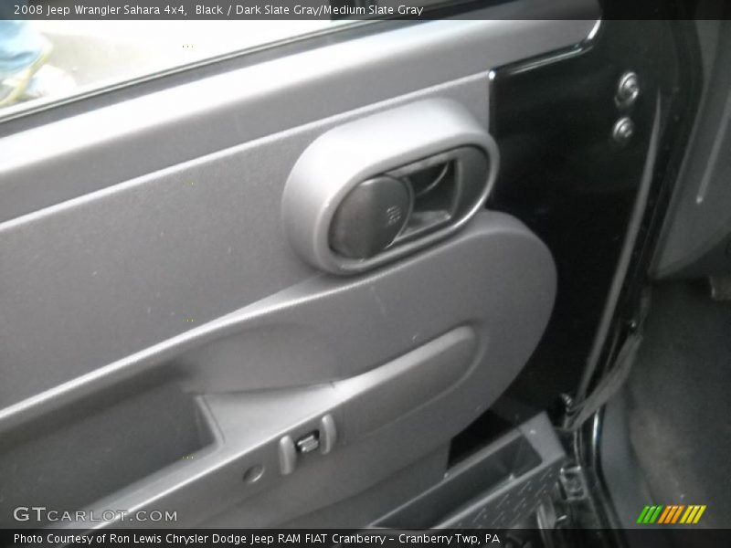 Black / Dark Slate Gray/Medium Slate Gray 2008 Jeep Wrangler Sahara 4x4