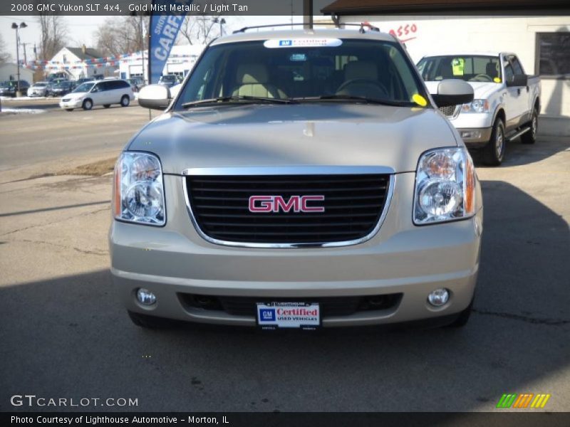Gold Mist Metallic / Light Tan 2008 GMC Yukon SLT 4x4