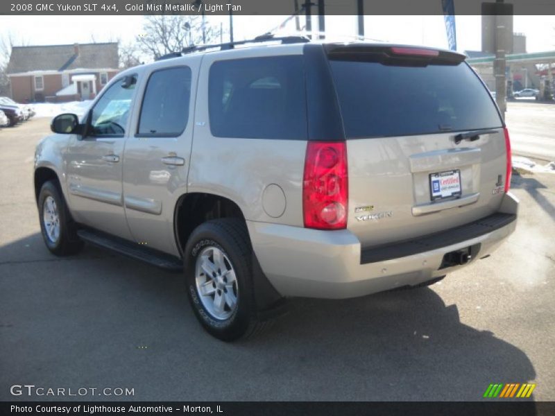 Gold Mist Metallic / Light Tan 2008 GMC Yukon SLT 4x4