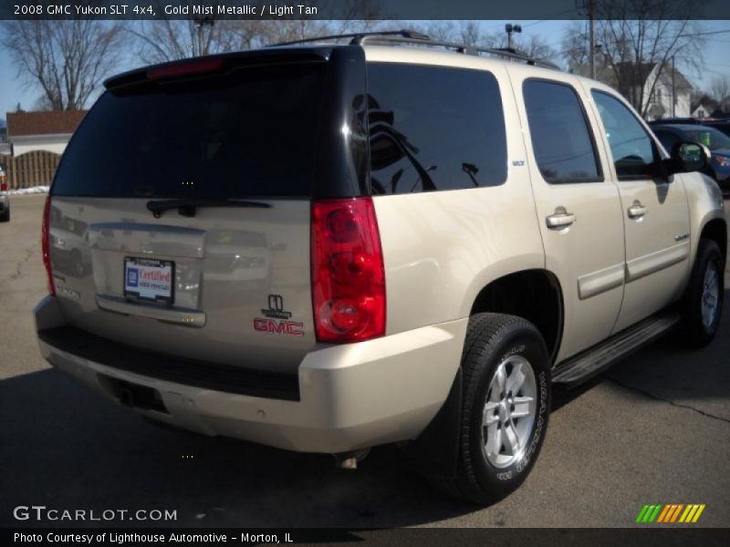 Gold Mist Metallic / Light Tan 2008 GMC Yukon SLT 4x4