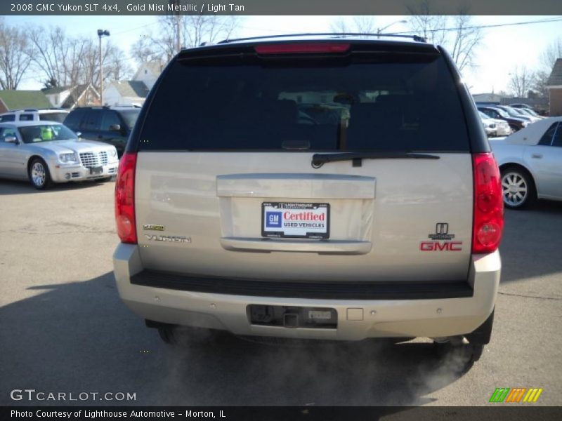 Gold Mist Metallic / Light Tan 2008 GMC Yukon SLT 4x4