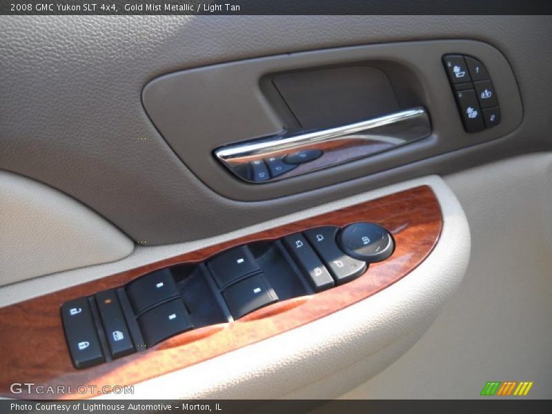 Gold Mist Metallic / Light Tan 2008 GMC Yukon SLT 4x4