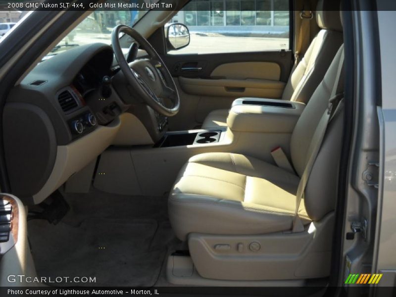 Gold Mist Metallic / Light Tan 2008 GMC Yukon SLT 4x4