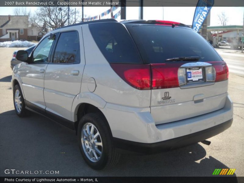 Cappuccino Frost Metallic / Neutral 2007 Buick Rendezvous CX