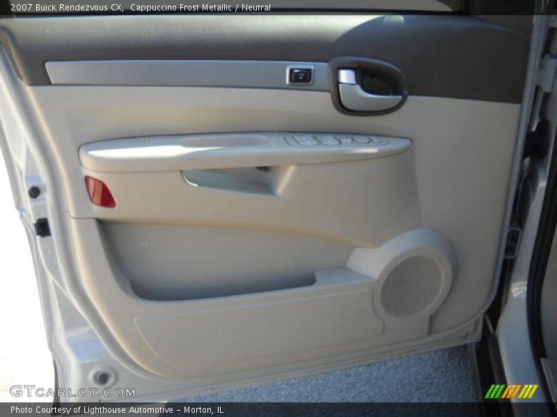 Cappuccino Frost Metallic / Neutral 2007 Buick Rendezvous CX
