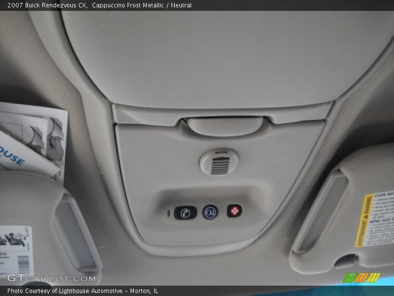 Cappuccino Frost Metallic / Neutral 2007 Buick Rendezvous CX