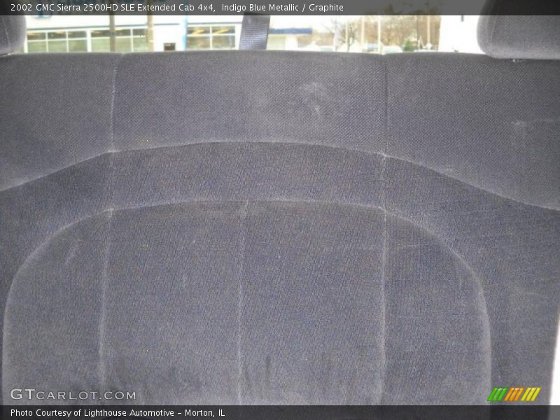 Indigo Blue Metallic / Graphite 2002 GMC Sierra 2500HD SLE Extended Cab 4x4