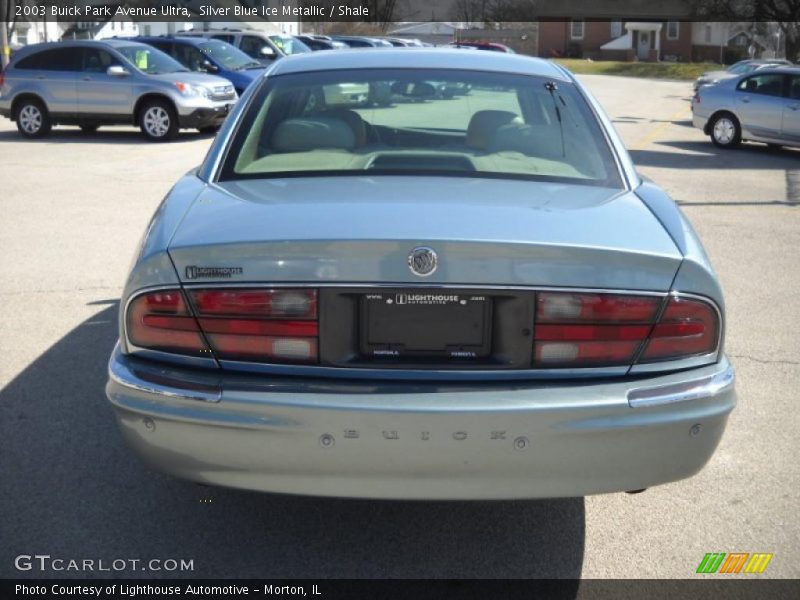 Silver Blue Ice Metallic / Shale 2003 Buick Park Avenue Ultra