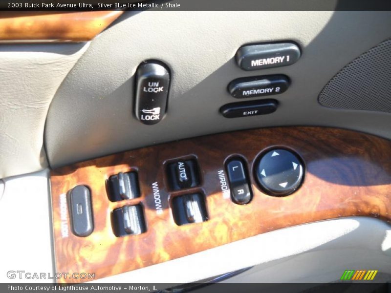 Silver Blue Ice Metallic / Shale 2003 Buick Park Avenue Ultra
