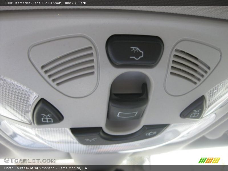 Black / Black 2006 Mercedes-Benz C 230 Sport